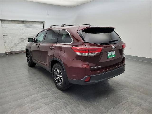 used 2019 Toyota Highlander car, priced at $25,295