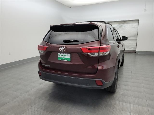 used 2019 Toyota Highlander car, priced at $25,295