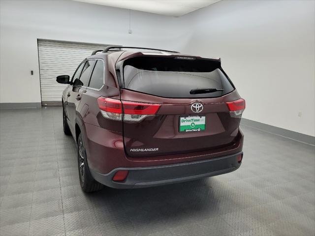 used 2019 Toyota Highlander car, priced at $25,295