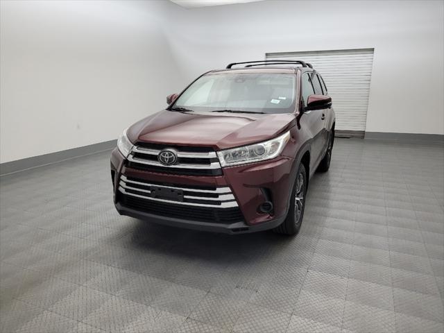 used 2019 Toyota Highlander car, priced at $25,295