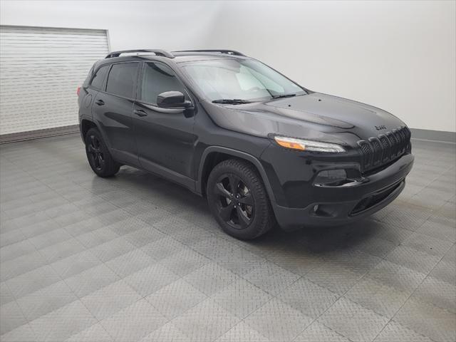 used 2018 Jeep Cherokee car, priced at $14,795