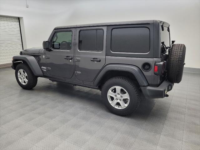 used 2019 Jeep Wrangler Unlimited car, priced at $26,395