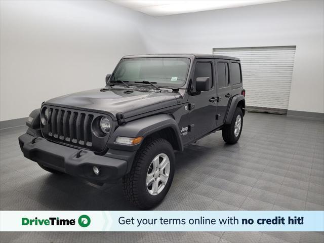 used 2019 Jeep Wrangler Unlimited car, priced at $26,395