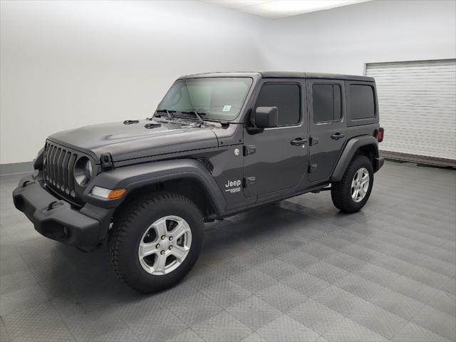 used 2019 Jeep Wrangler Unlimited car, priced at $26,395