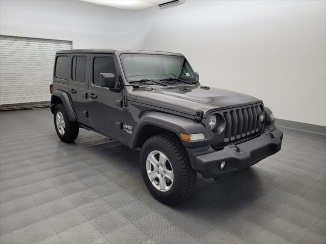 used 2019 Jeep Wrangler Unlimited car, priced at $26,395