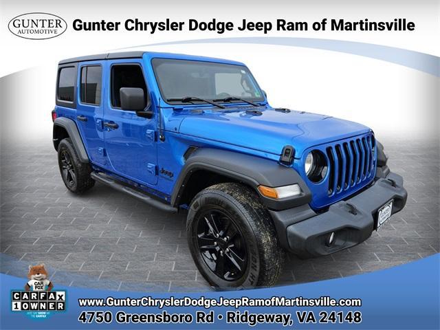 used 2022 Jeep Wrangler Unlimited car, priced at $28,999