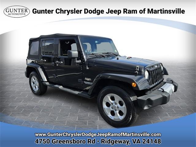 used 2014 Jeep Wrangler Unlimited car, priced at $14,888