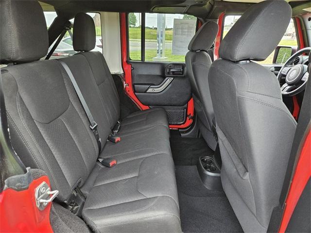 used 2017 Jeep Wrangler Unlimited car, priced at $20,421