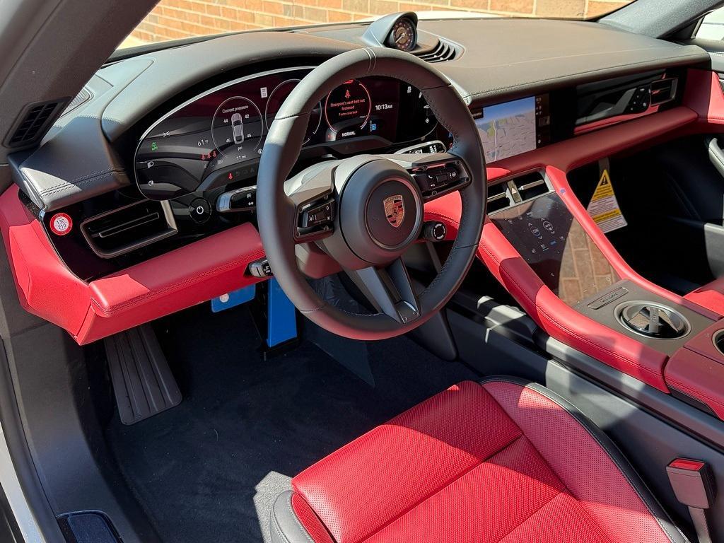 new 2025 Porsche Taycan car, priced at $148,745