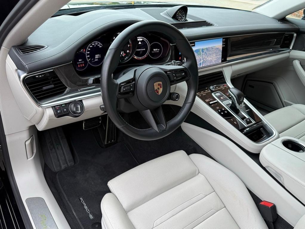 used 2022 Porsche Panamera e-Hybrid Sport Turismo car, priced at $118,300