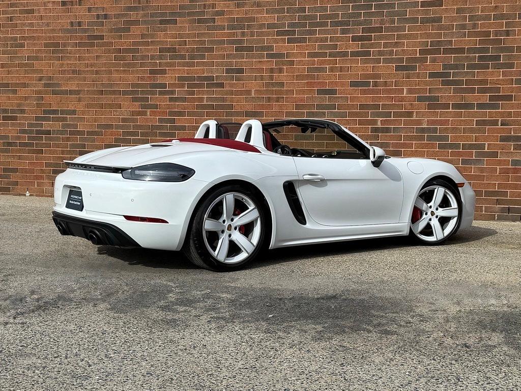 used 2023 Porsche 718 Boxster car, priced at $107,900