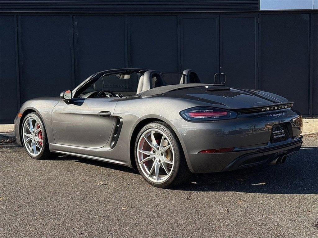 used 2018 Porsche 718 Boxster car, priced at $54,985