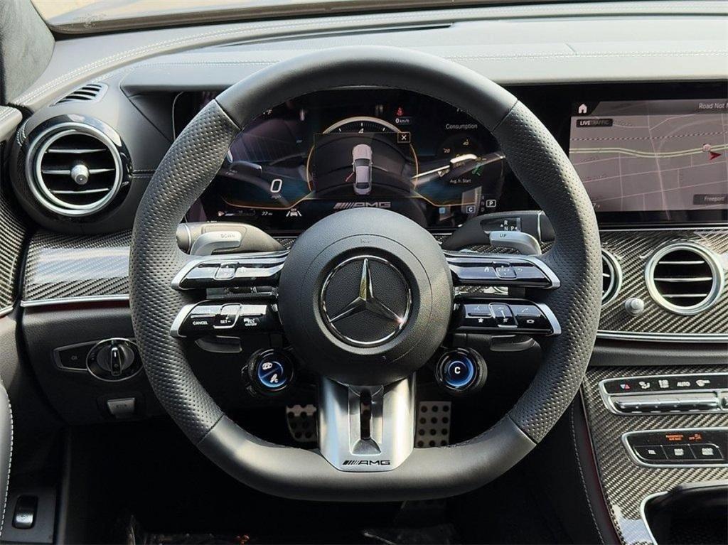 used 2023 Mercedes-Benz AMG E 63 car, priced at $129,900