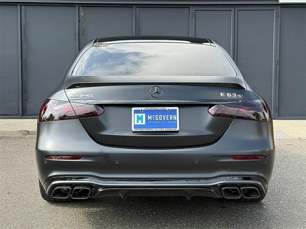 used 2023 Mercedes-Benz AMG E 63 car, priced at $129,900