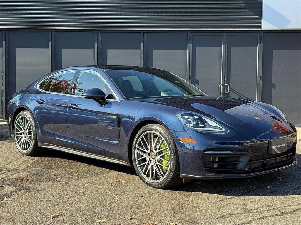 used 2021 Porsche Panamera e-Hybrid car, priced at $86,900