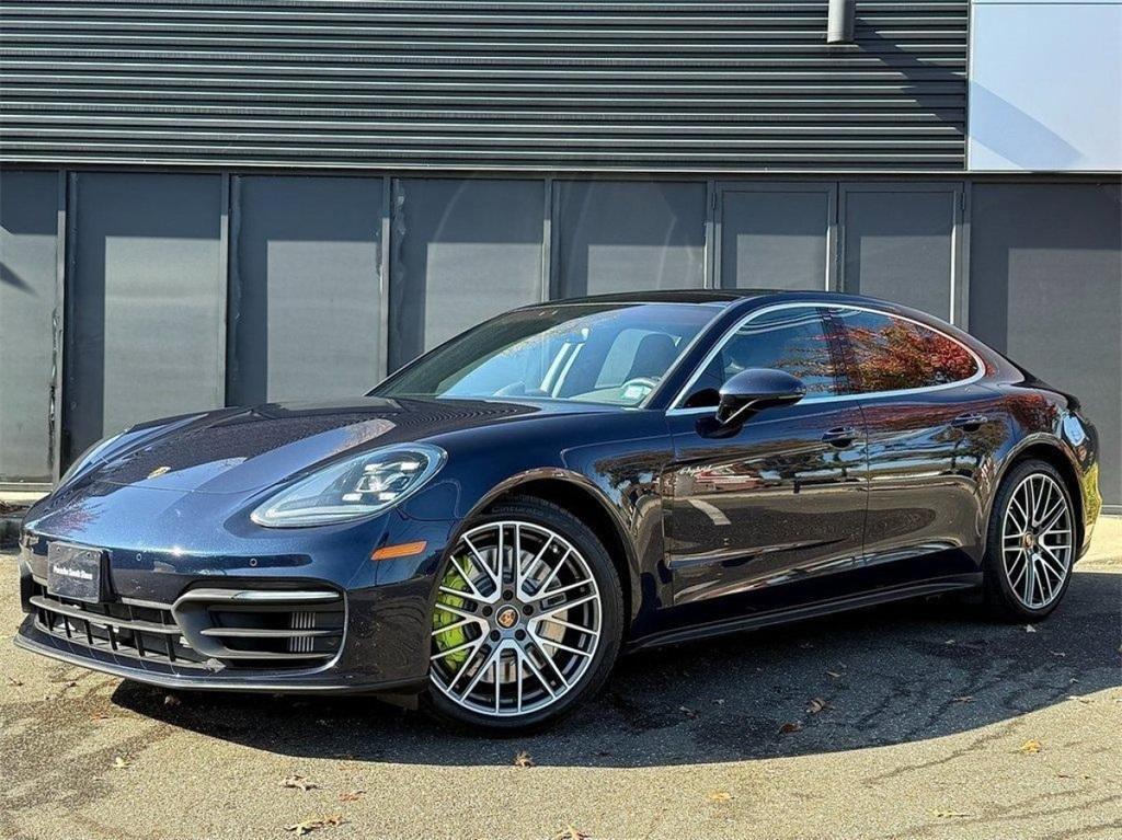 used 2021 Porsche Panamera e-Hybrid car, priced at $86,900