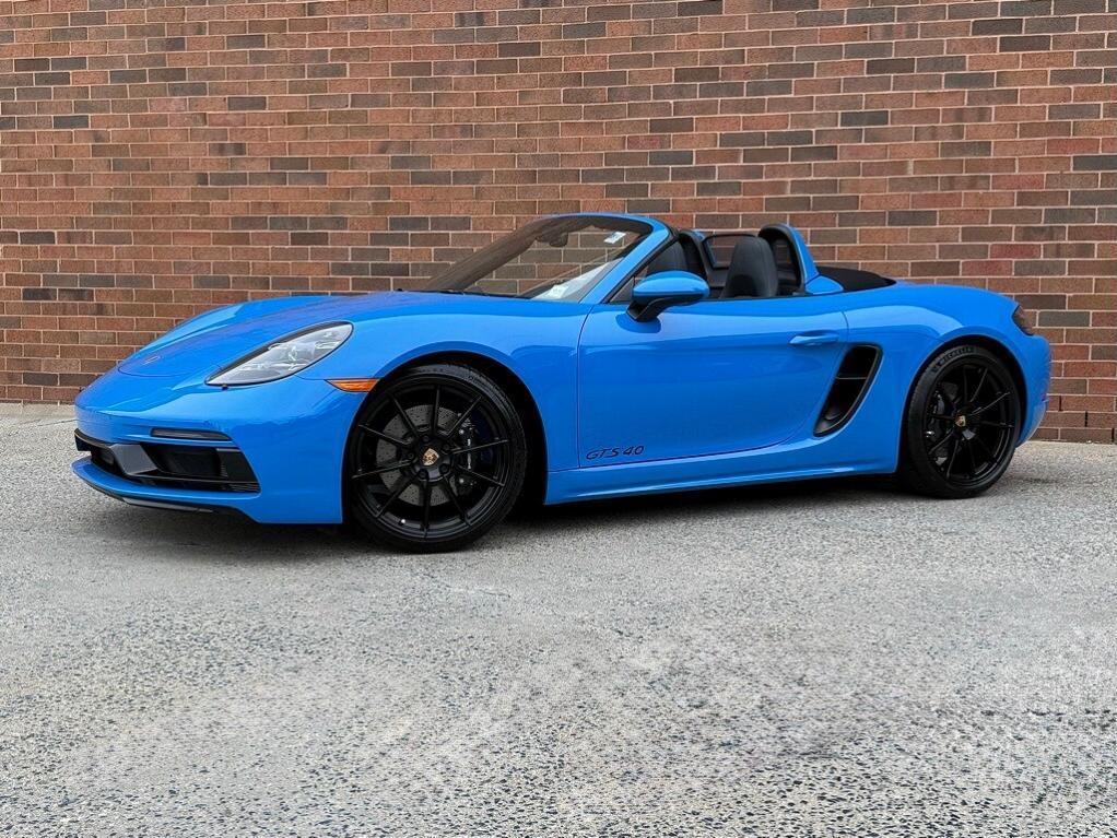 new 2025 Porsche 718 Boxster car, priced at $143,875