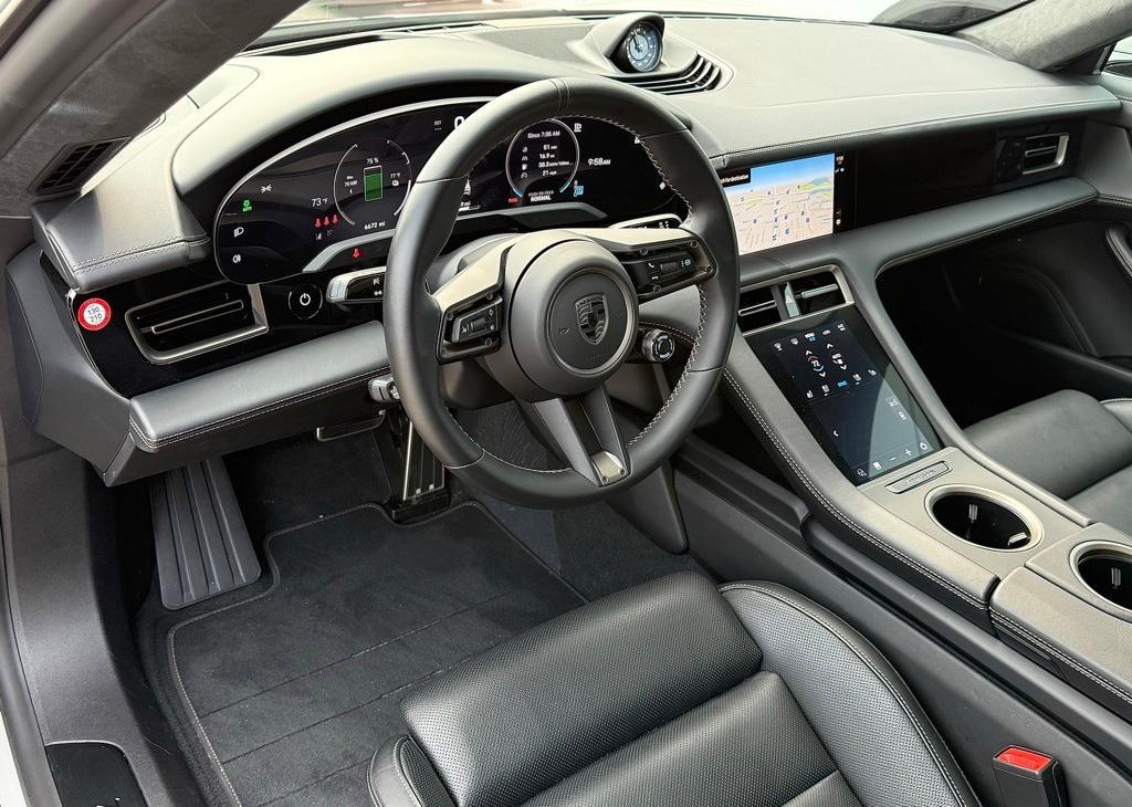 used 2025 Porsche Taycan car, priced at $165,900