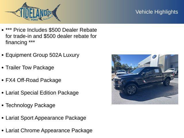 used 2018 Ford F-150 car, priced at $29,995