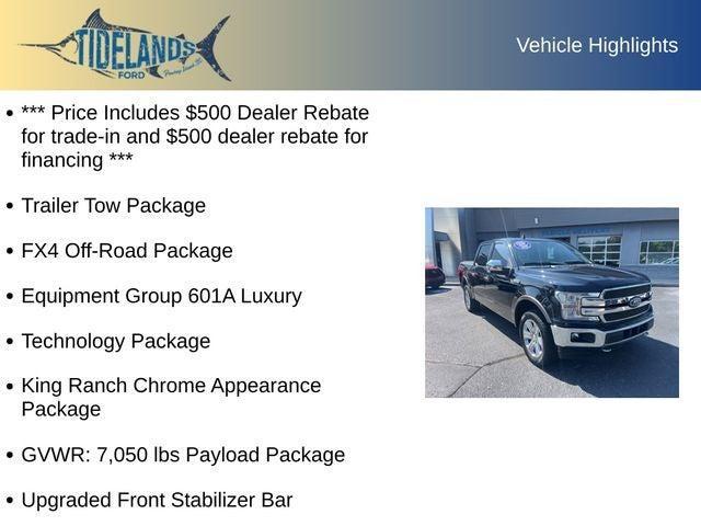 used 2019 Ford F-150 car, priced at $31,995