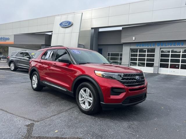 used 2021 Ford Explorer car, priced at $29,500