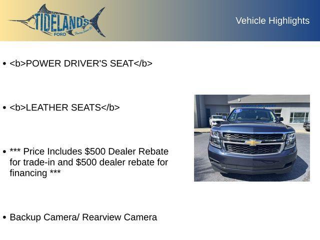 used 2019 Chevrolet Tahoe car, priced at $28,100