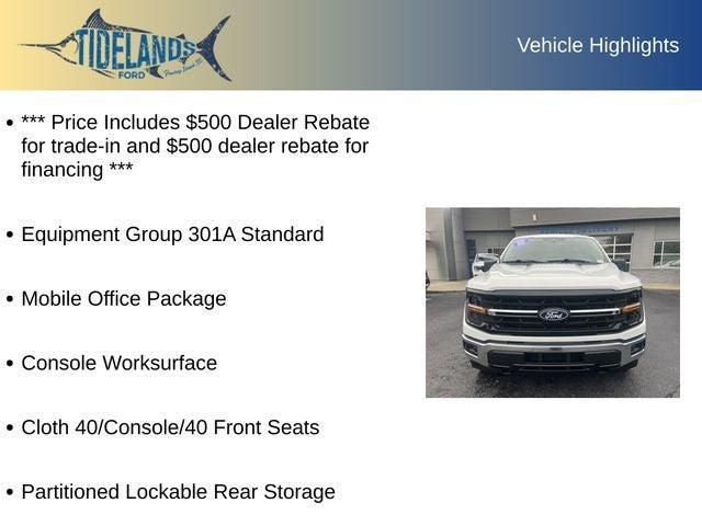 used 2024 Ford F-150 car, priced at $39,995