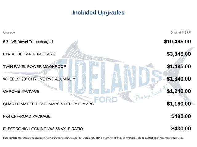 used 2022 Ford F-250 car, priced at $58,500