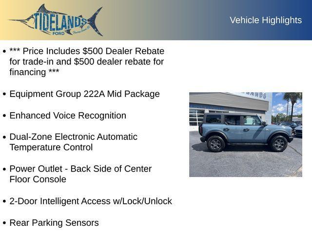 used 2022 Ford Bronco car, priced at $38,951
