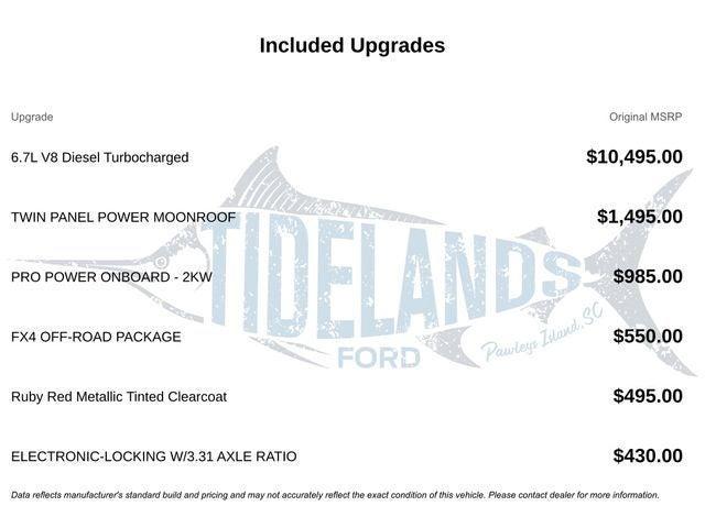new 2025 Ford F-250 car, priced at $94,635
