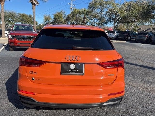 used 2024 Audi Q3 car, priced at $31,755