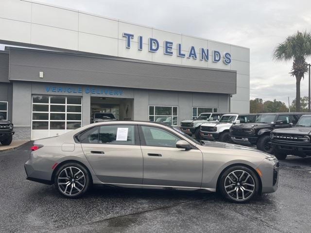 used 2024 BMW 740 car, priced at $74,995