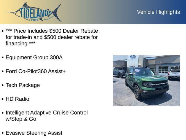 used 2024 Ford Bronco Sport car, priced at $29,995