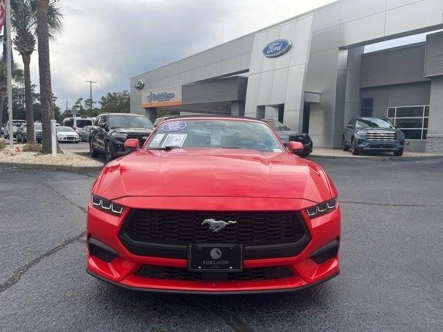 used 2024 Ford Mustang car, priced at $36,995