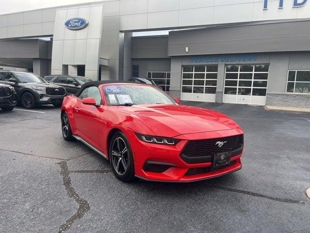 used 2024 Ford Mustang car, priced at $36,995