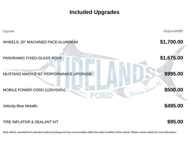 new 2025 Ford Mustang Mach-E car, priced at $54,955
