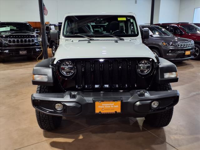 used 2021 Jeep Wrangler car, priced at $30,620