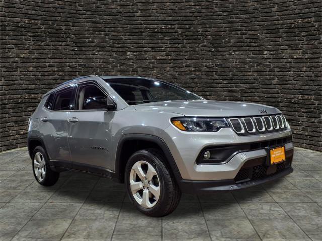 used 2022 Jeep Compass car, priced at $21,900