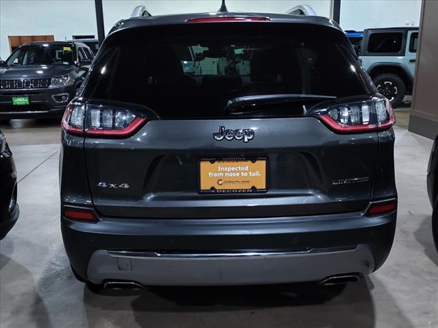 used 2021 Jeep Cherokee car, priced at $21,900