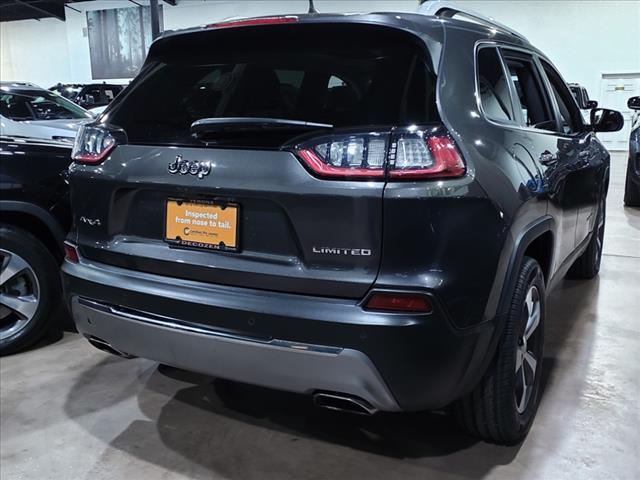 used 2021 Jeep Cherokee car, priced at $21,900