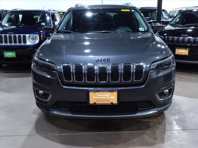 used 2021 Jeep Cherokee car, priced at $21,900