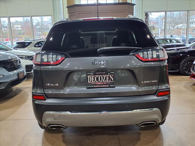 used 2021 Jeep Cherokee car, priced at $21,900