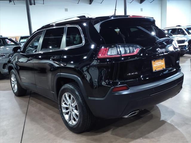 used 2021 Jeep Cherokee car, priced at $23,900