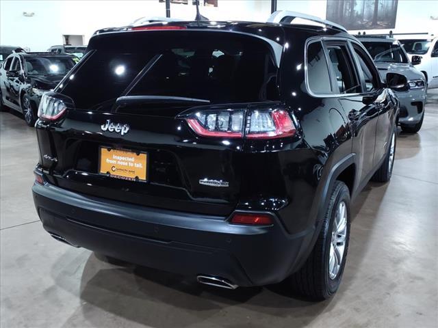 used 2021 Jeep Cherokee car, priced at $23,900