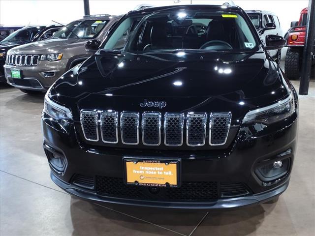 used 2021 Jeep Cherokee car, priced at $23,900