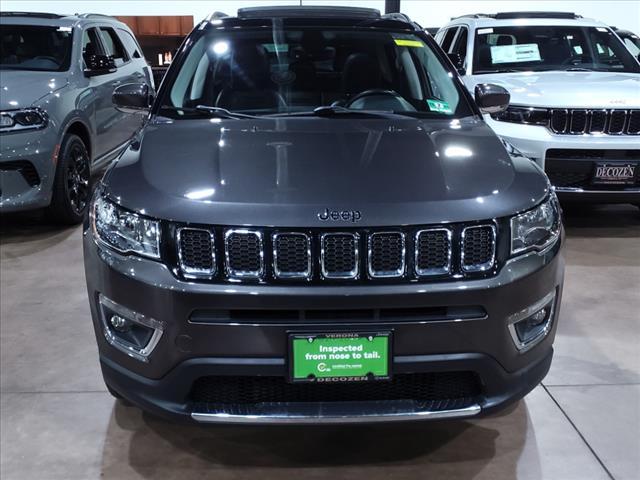 used 2018 Jeep Compass car, priced at $17,500