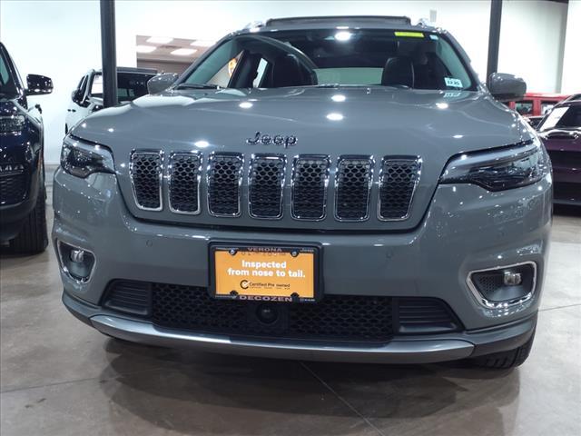 used 2021 Jeep Cherokee car, priced at $24,900