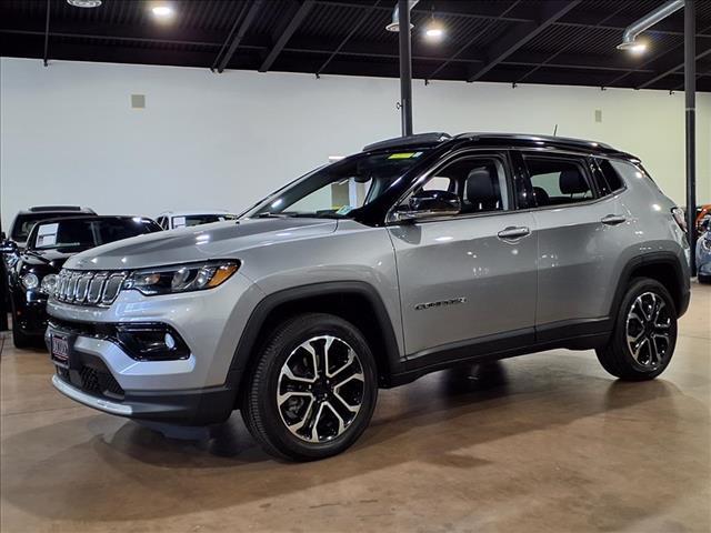 used 2022 Jeep Compass car, priced at $24,500