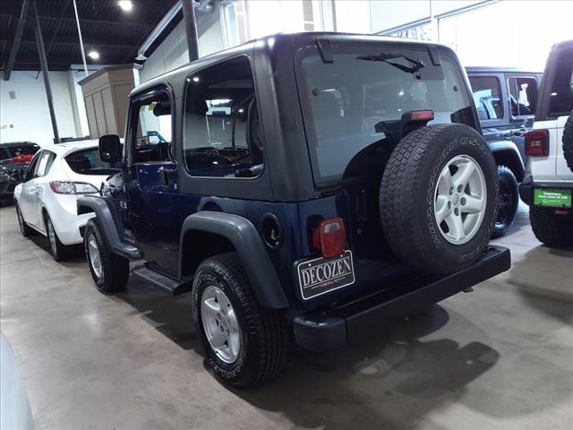 used 2004 Jeep Wrangler car, priced at $14,900