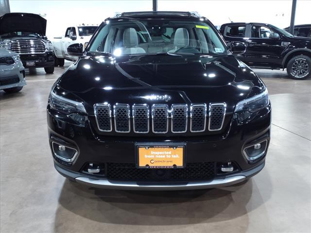 used 2021 Jeep Cherokee car, priced at $24,360